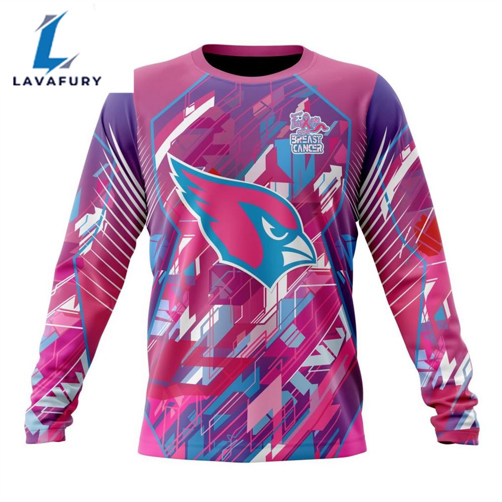 BEST NFL Arizona Cardinals, Specialized Design I Pink I Can! Fearless Again Breast Cancer 3D Hoodie Shirt