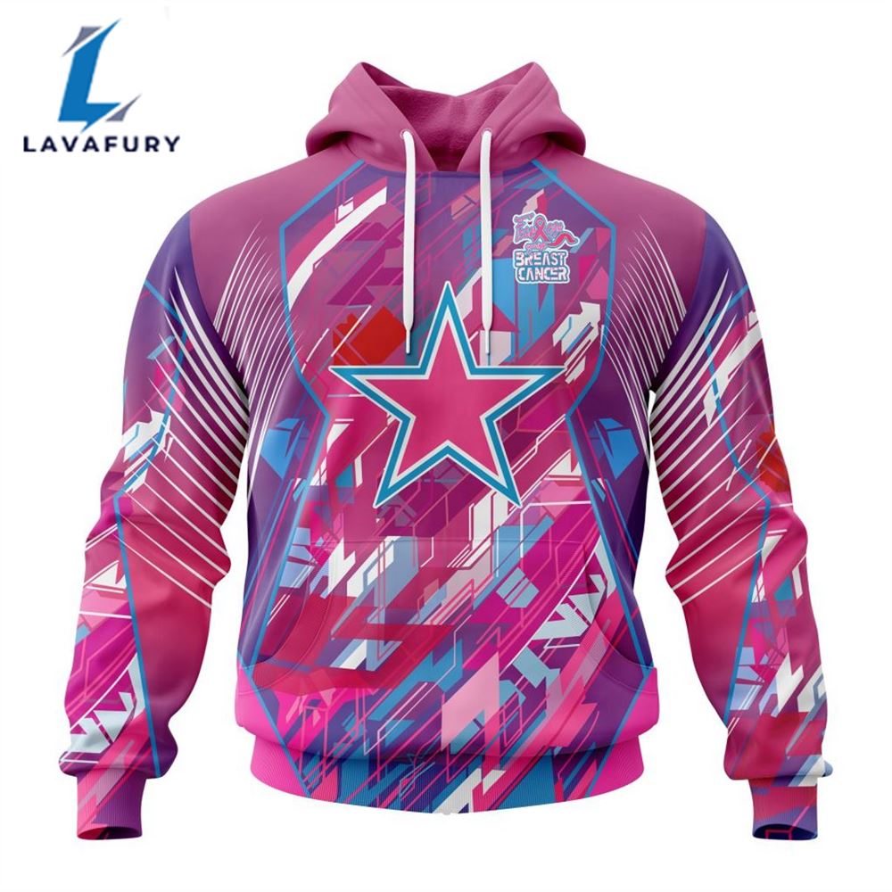 BEST NFL Dallas Cowboysls, Specialized Design I Pink I Can! Fearless Again Breast Cancer 3D Hoodie Shirt