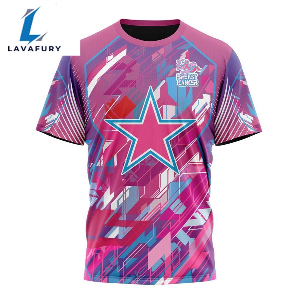 BEST NFL Dallas Cowboysls, Specialized Design I Pink I Can! Fearless Again Breast Cancer 3D Hoodie Shirt