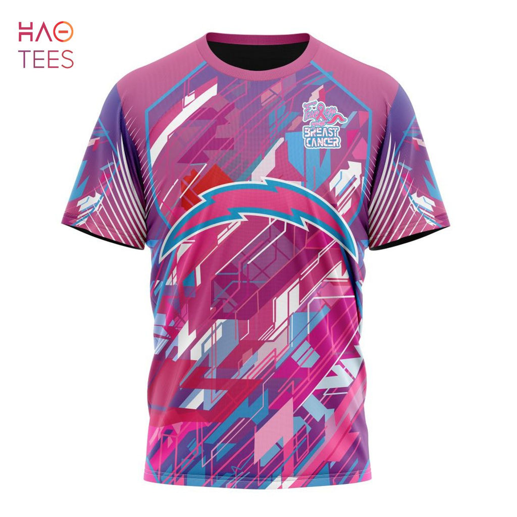 BEST NFL Los Angeles Chargers, Specialized Design I Pink I Can! Fearless Again Breast Cancer 3D Hoodie Shirt