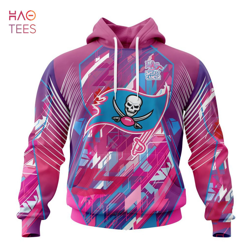 BEST NFL Tampa Bay Buccaneers, Specialized Design I Pink I Can! Fearless Again Breast Cancer 3D Hoodie Shirt
