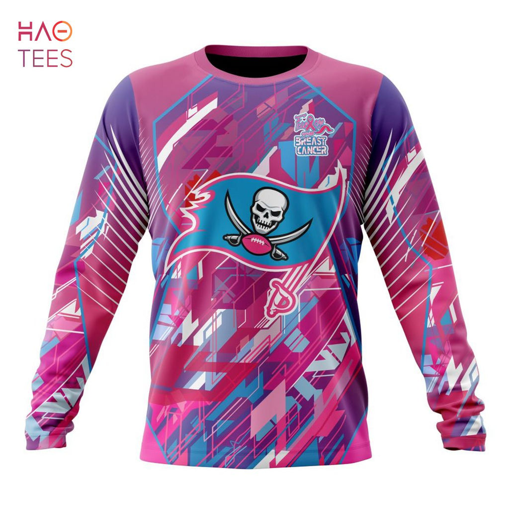 BEST NFL Tampa Bay Buccaneers, Specialized Design I Pink I Can! Fearless Again Breast Cancer 3D Hoodie Shirt