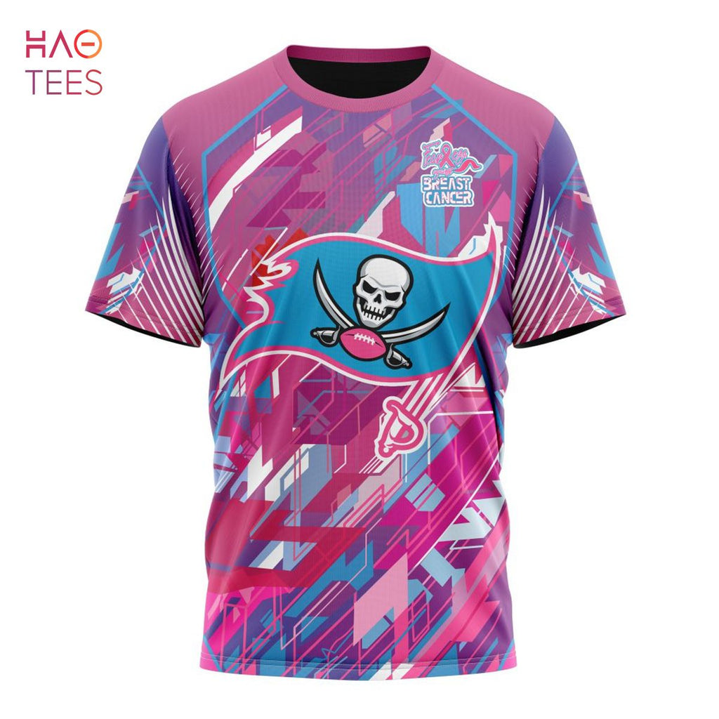 BEST NFL Tampa Bay Buccaneers, Specialized Design I Pink I Can! Fearless Again Breast Cancer 3D Hoodie Shirt