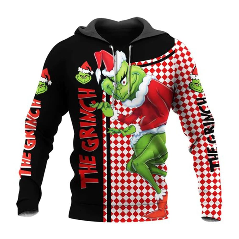 Grinch 3d Hoodie For Men And