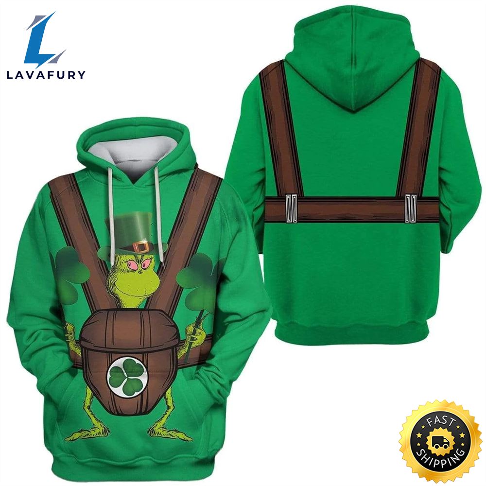Grinch Shirt Christmas Baby Grinch Green Hoodie