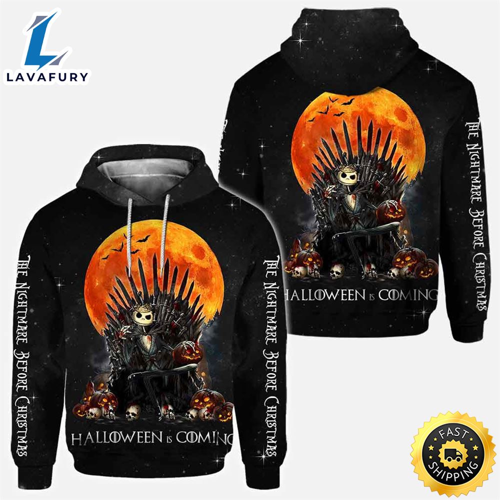 Halloween Is Coming - Nightmare All Over T-shirt and Hoodie
