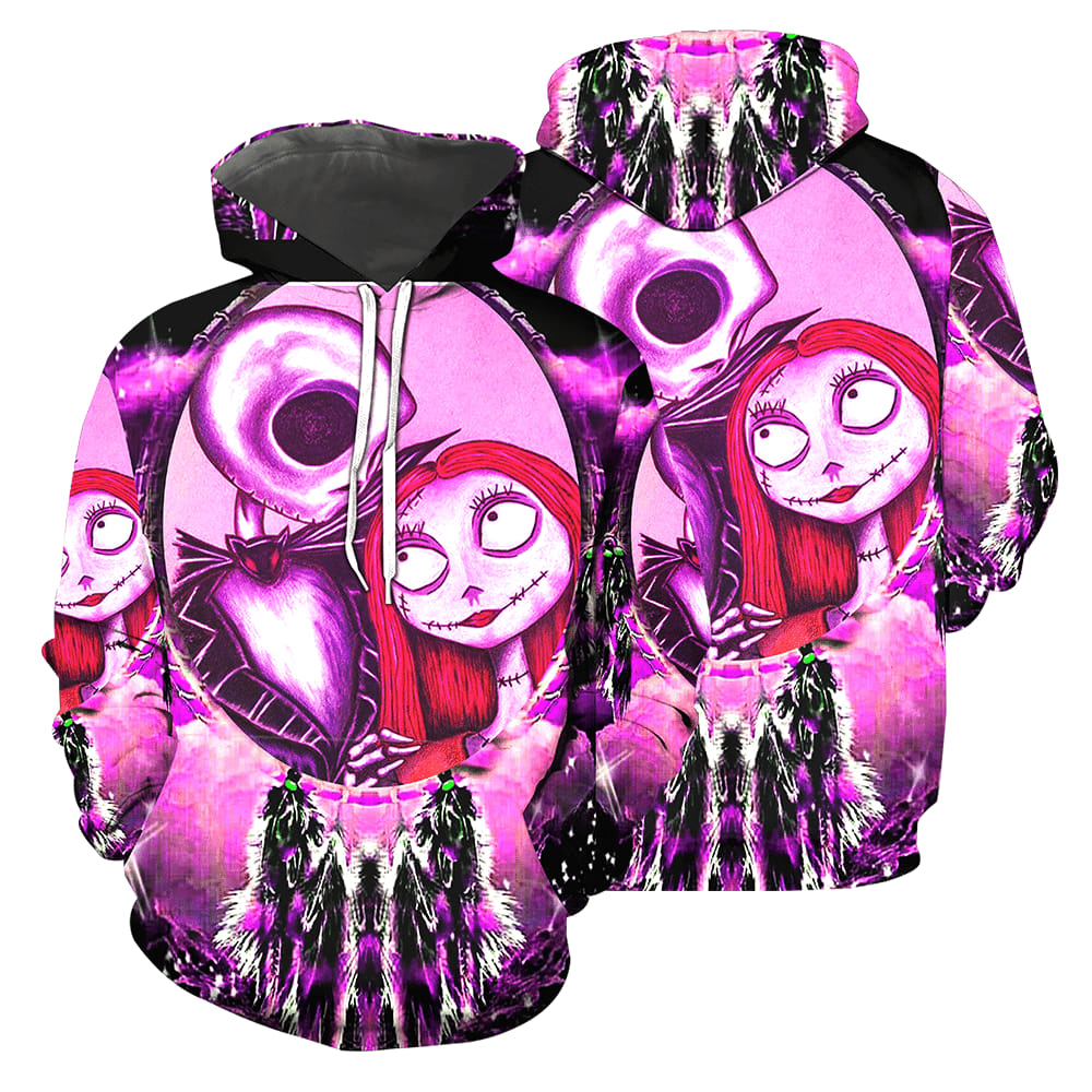 Jack Skellington Hoodie 3D All Over Printed Shirts For Men And 461