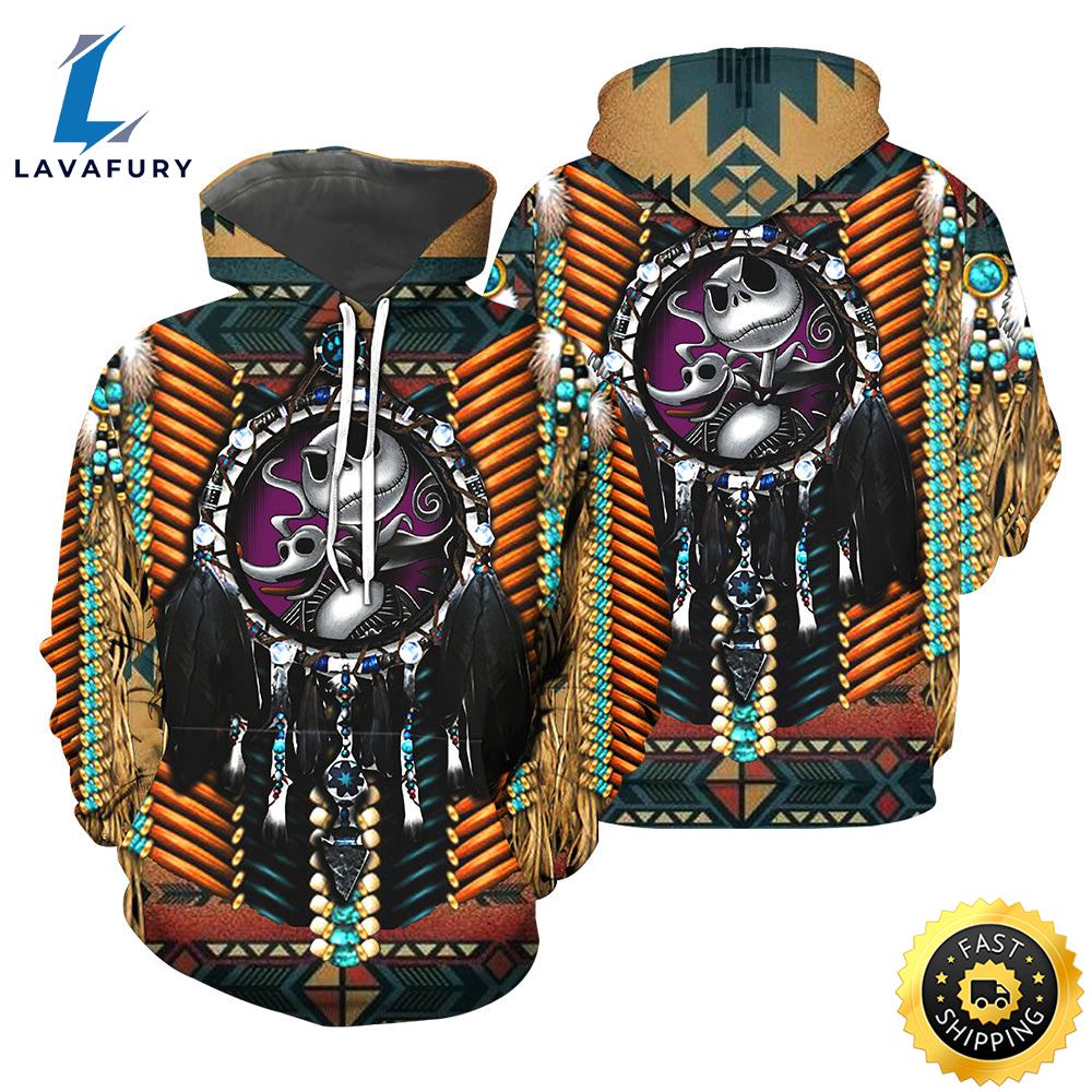 Jack Skellington Hoodie 3D All Over Printed Shirts For Men And 464