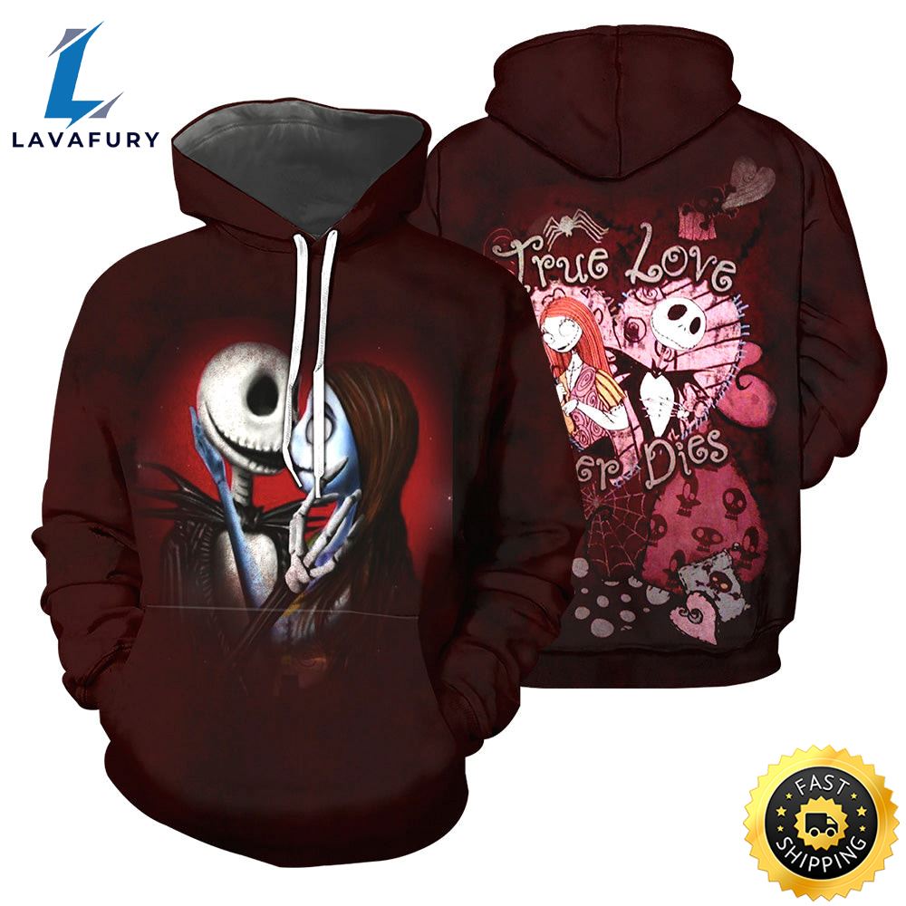 Jack Skellington Hoodie 3D All Over Printed Shirts For Men And 465