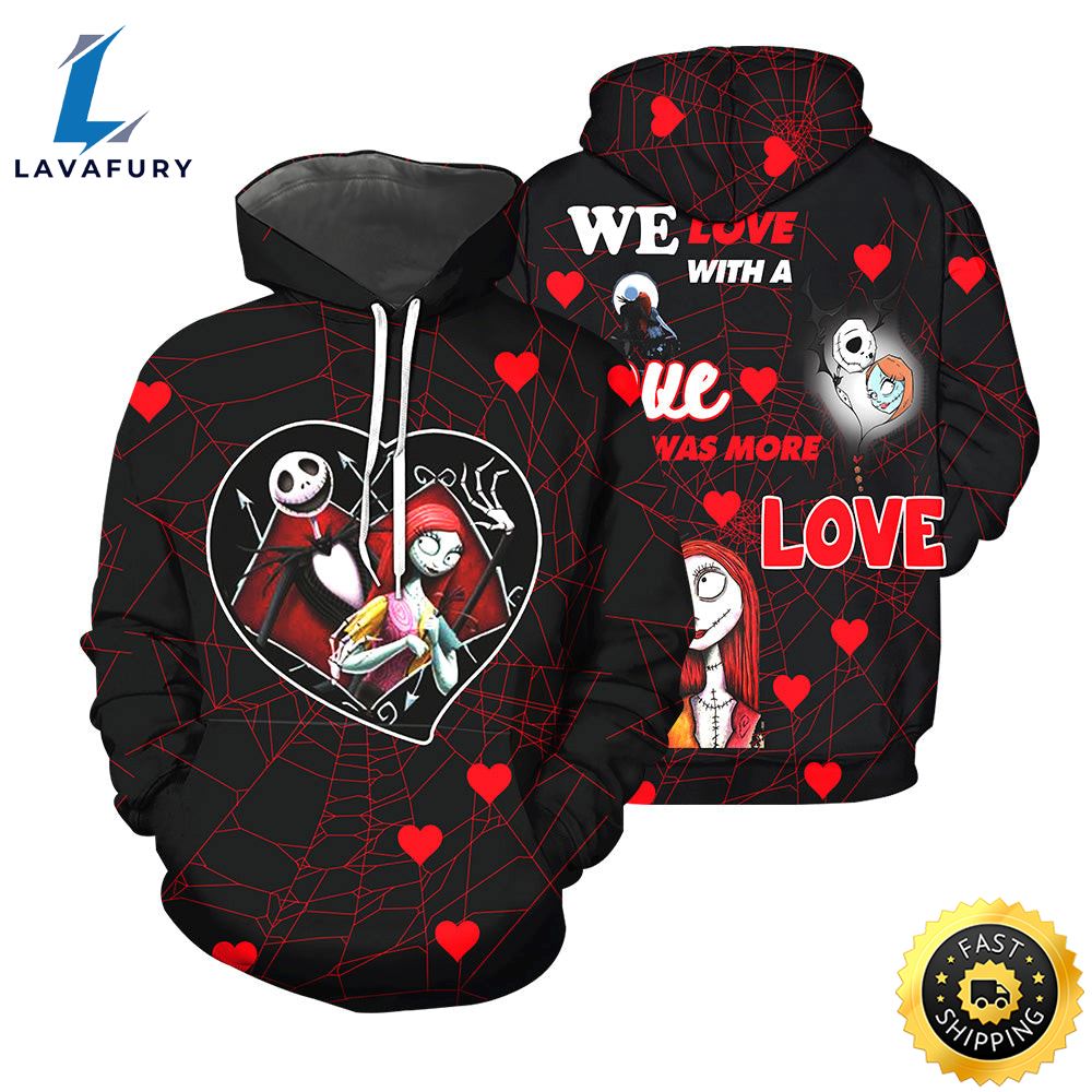 Jack Skellington Hoodie 3D All Over Printed Shirts For Men And 467