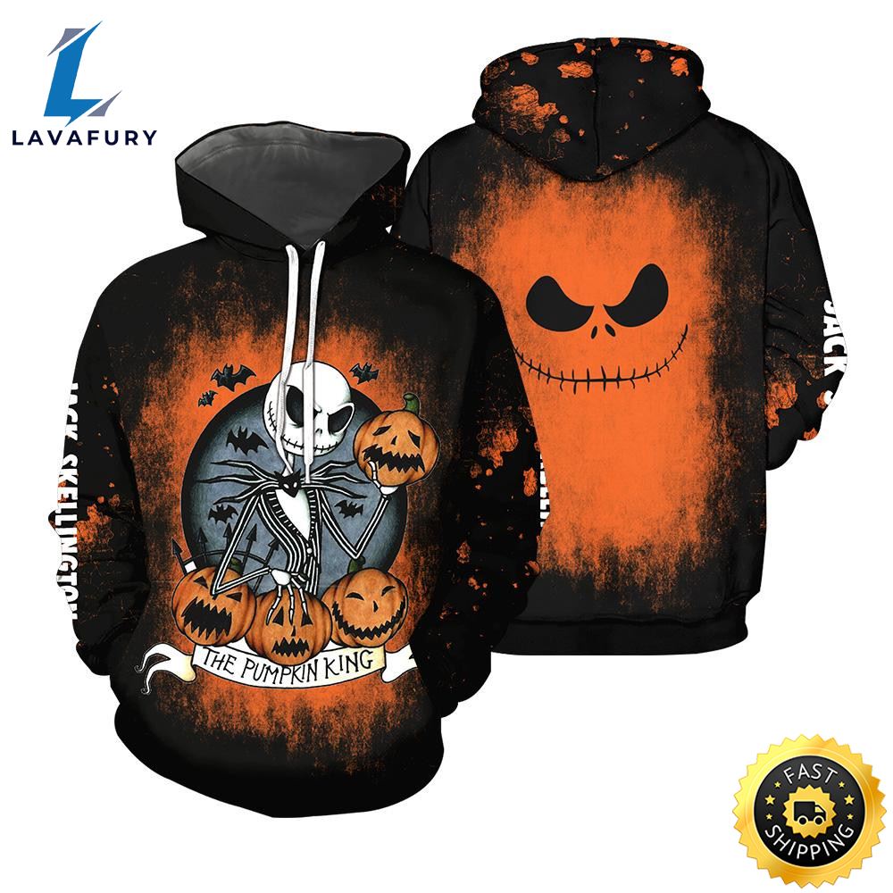 Jack Skellington Hoodie 3D All Over Printed Shirts For Men And 484