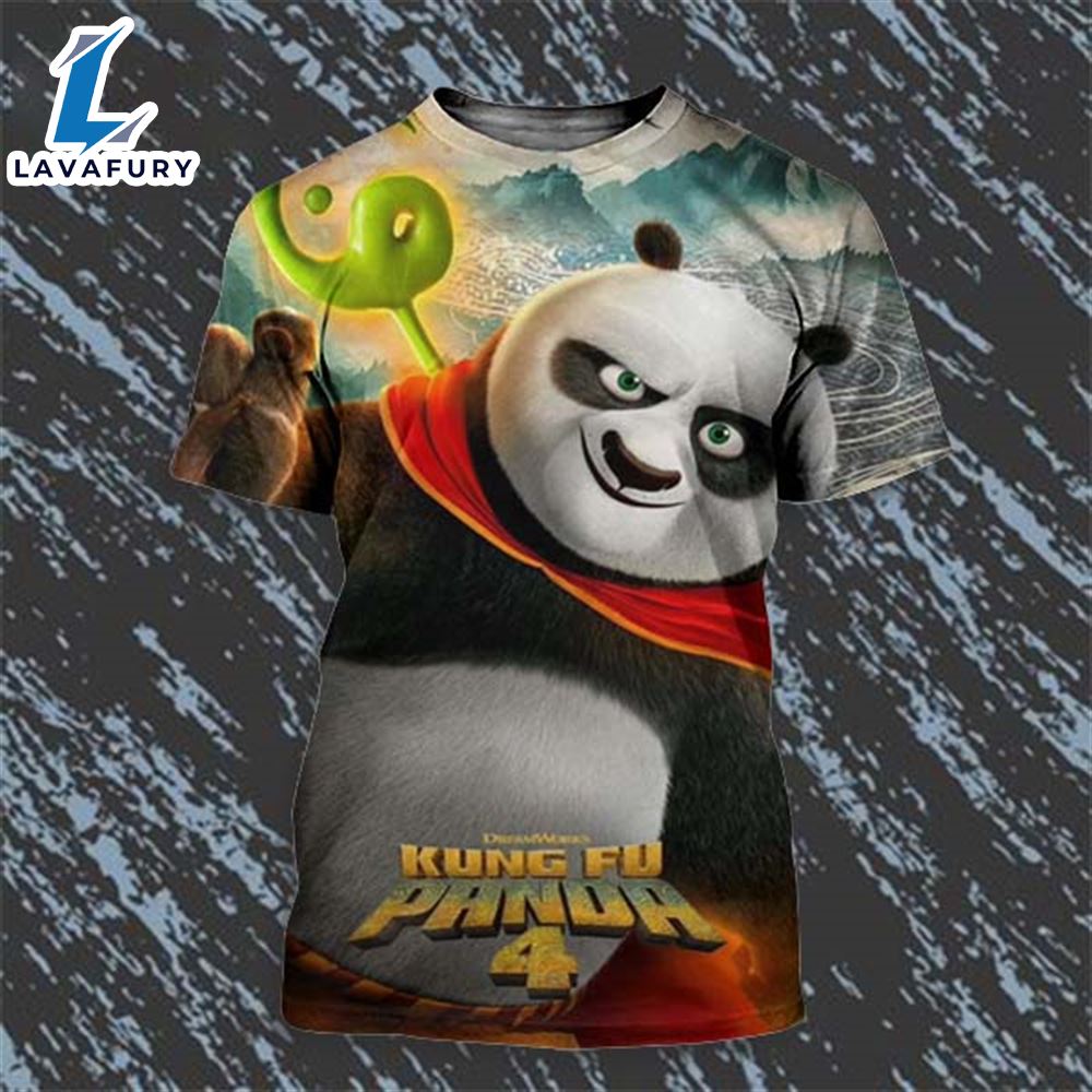 Kungfu Panda 4 New Poster For Po All Over Print Shirt