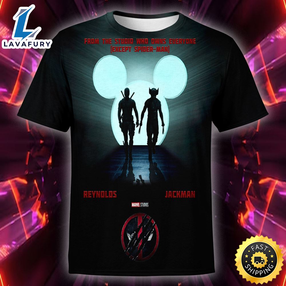 My Attempt At A Deadpool 3 All Over Print 3D T-shirt