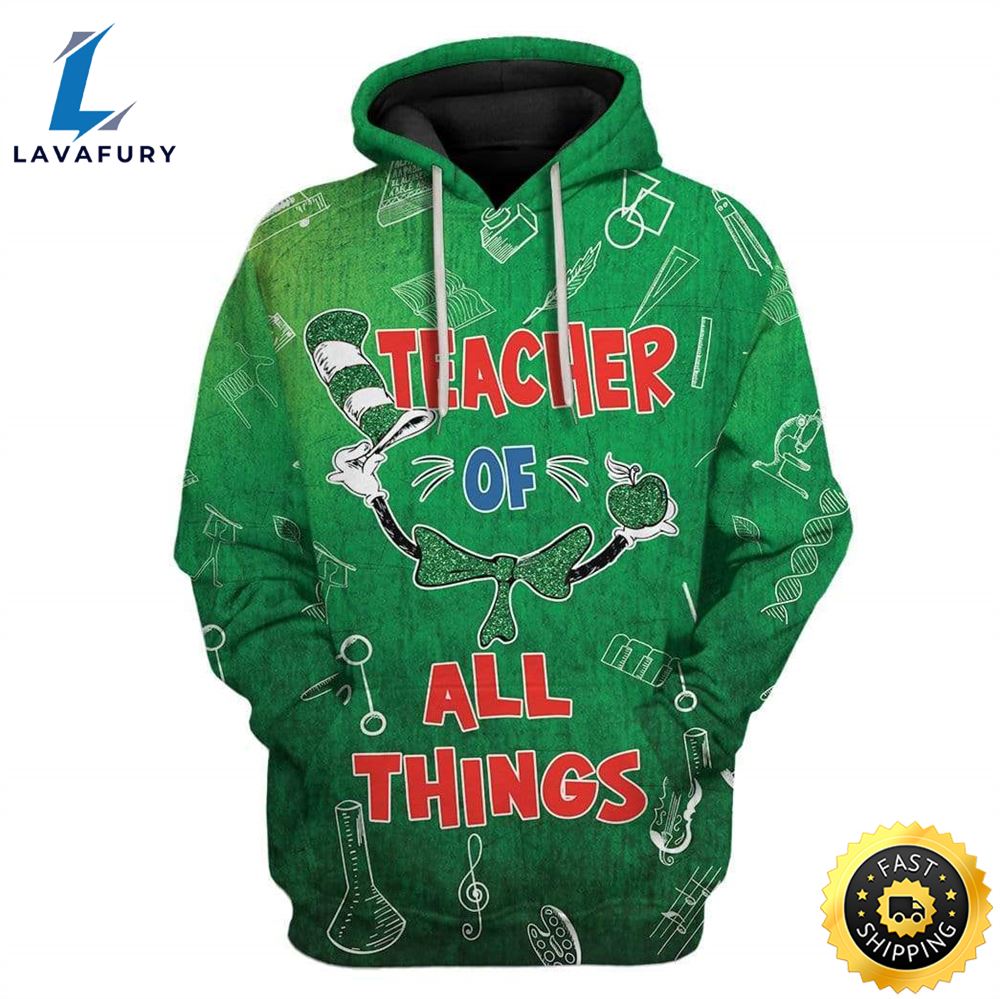 Teacher Of All Things St Patrick's Day Custom T-Shirts Hoodies Apparel