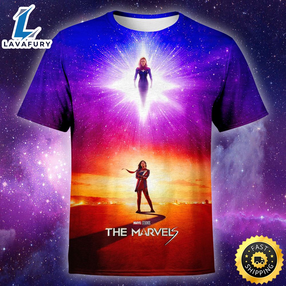 The Marvels' Delayed To November All Over Print 3D T-shirt