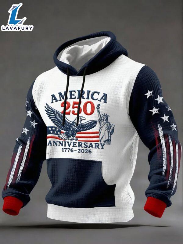 America 250 Anniversary 1776-2026 Hoodie Veteran Day