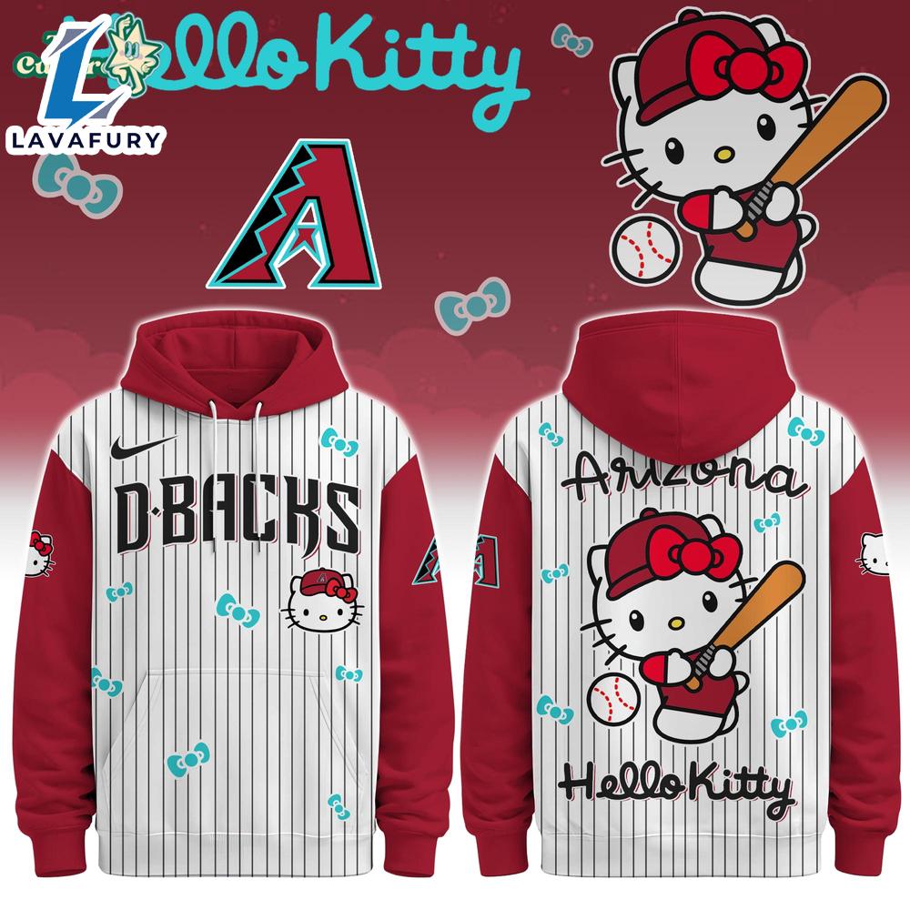 Arizona Diamondbacks Hello Kitty Special Edition Fan Hoodie For Man And