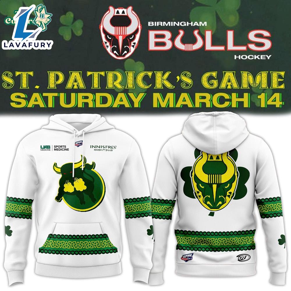 Birmingham Bulls 2026 Official Team Hoodie For Man And