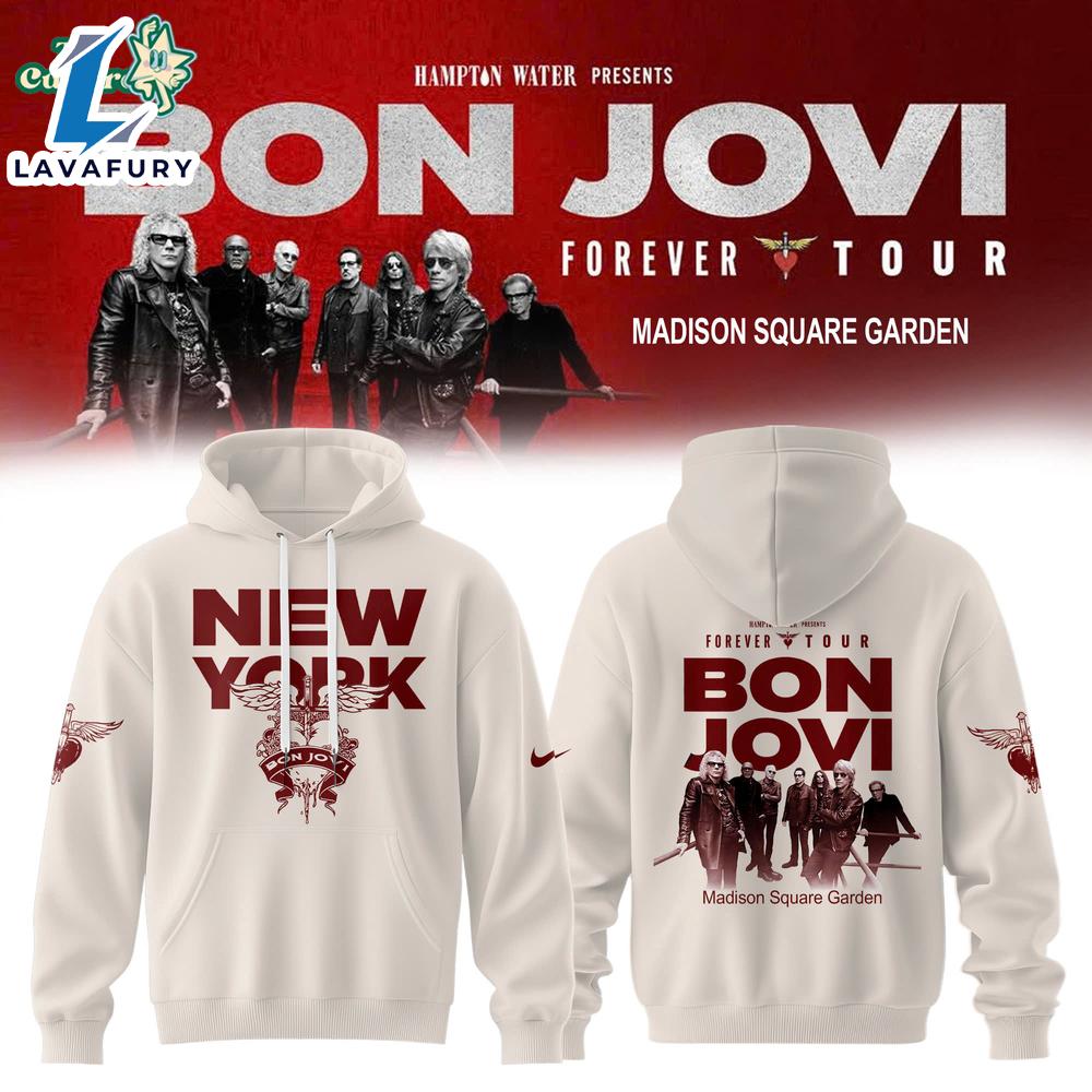 Bon Jovi x New York – Forever Tour 2026 Collection Hoodie For Man And
