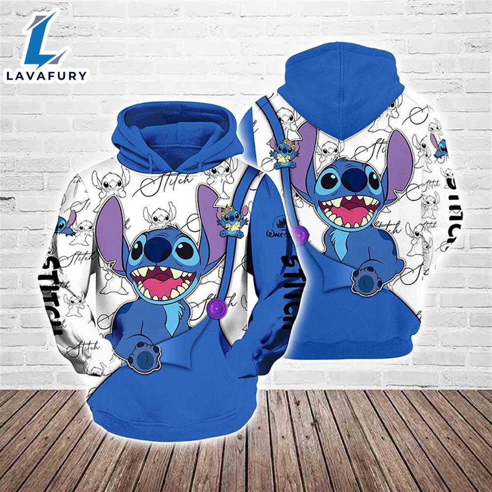 Cartoon Character Fall Stitch Hoodie All Over Printed 3D Unisex Men