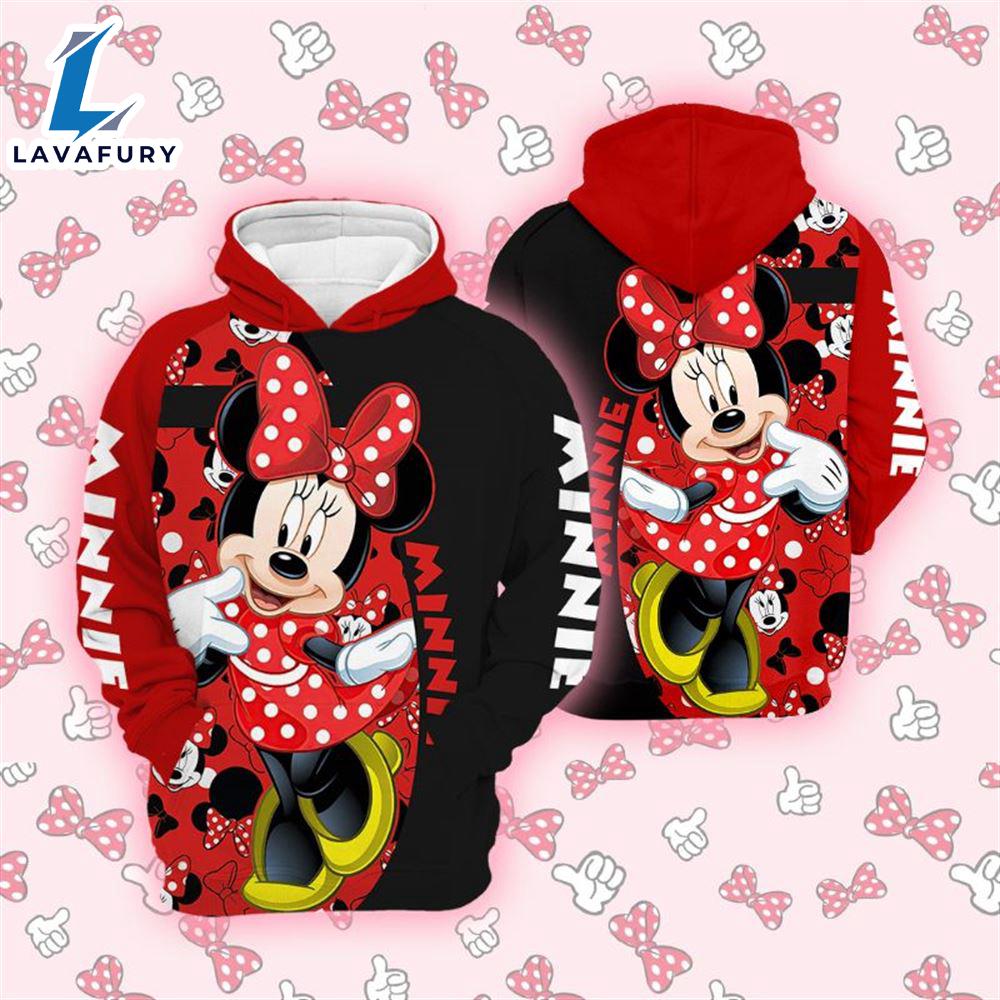 Cartoon Character Mandu Minnie Hoodie All Over Printed 3D Unisex Men
