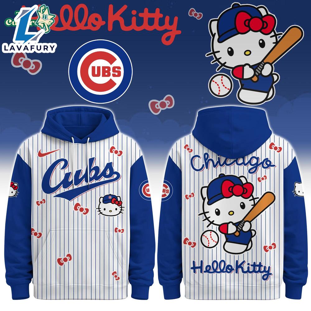 Chicago Cubs Hello Kitty Special Edition Fan Hoodie For Man And