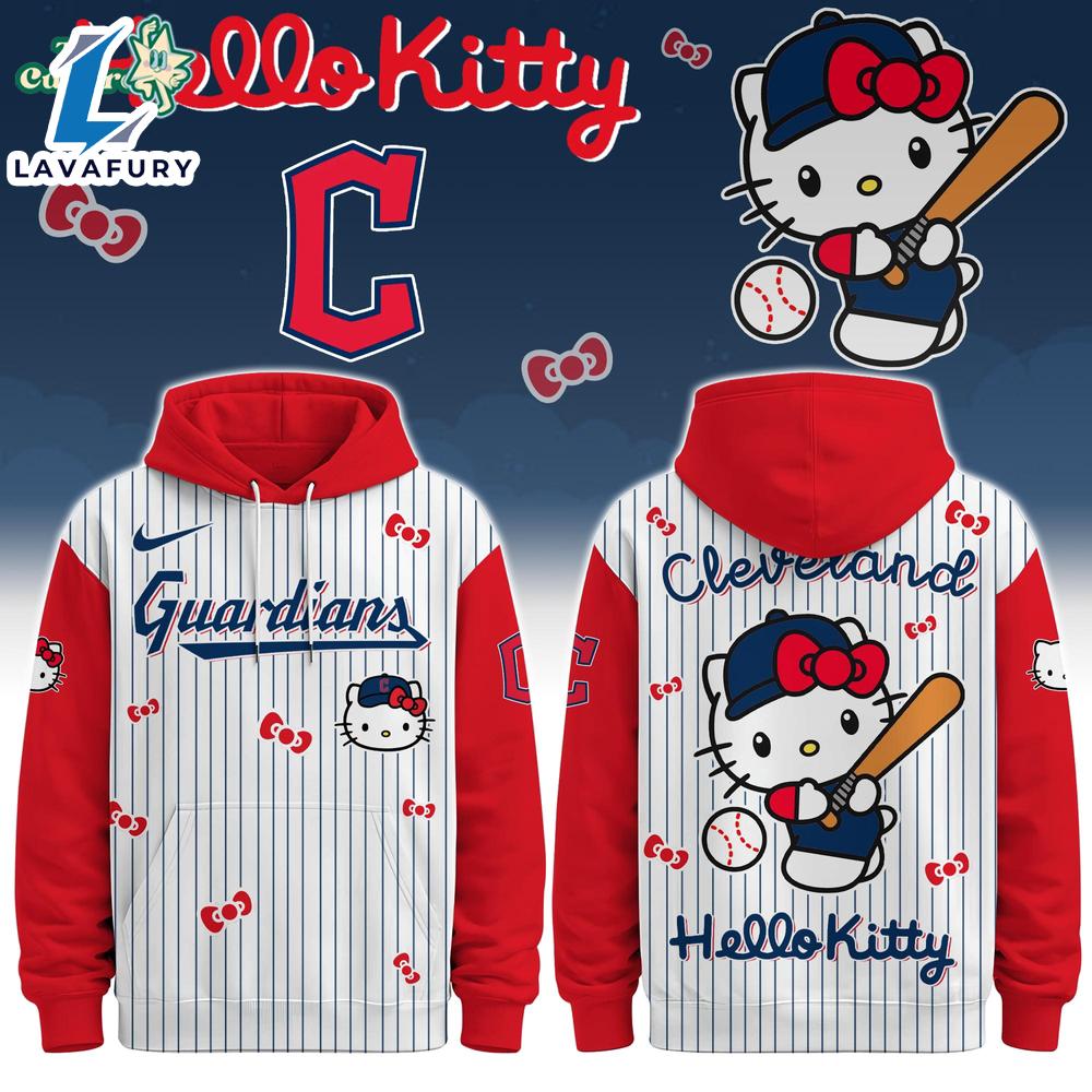 Cleveland Guardians Hello Kitty Special Edition Fan Hoodie For Man And