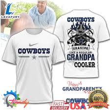 Cowboys Grandpa Cooler Than Regular T Shirt For Man And