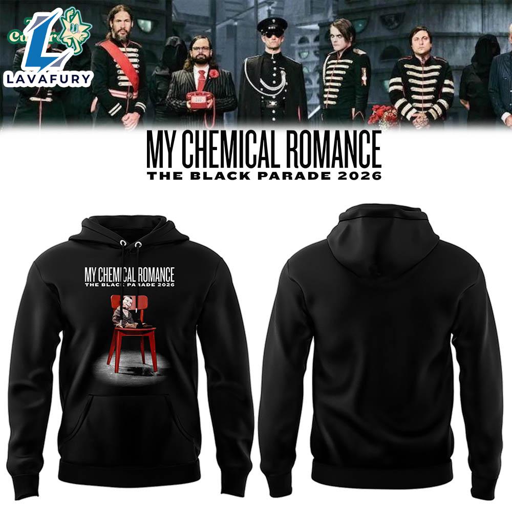 Edition MCR The Black Parade 2026 Tour Hoodie Shirt For Man And