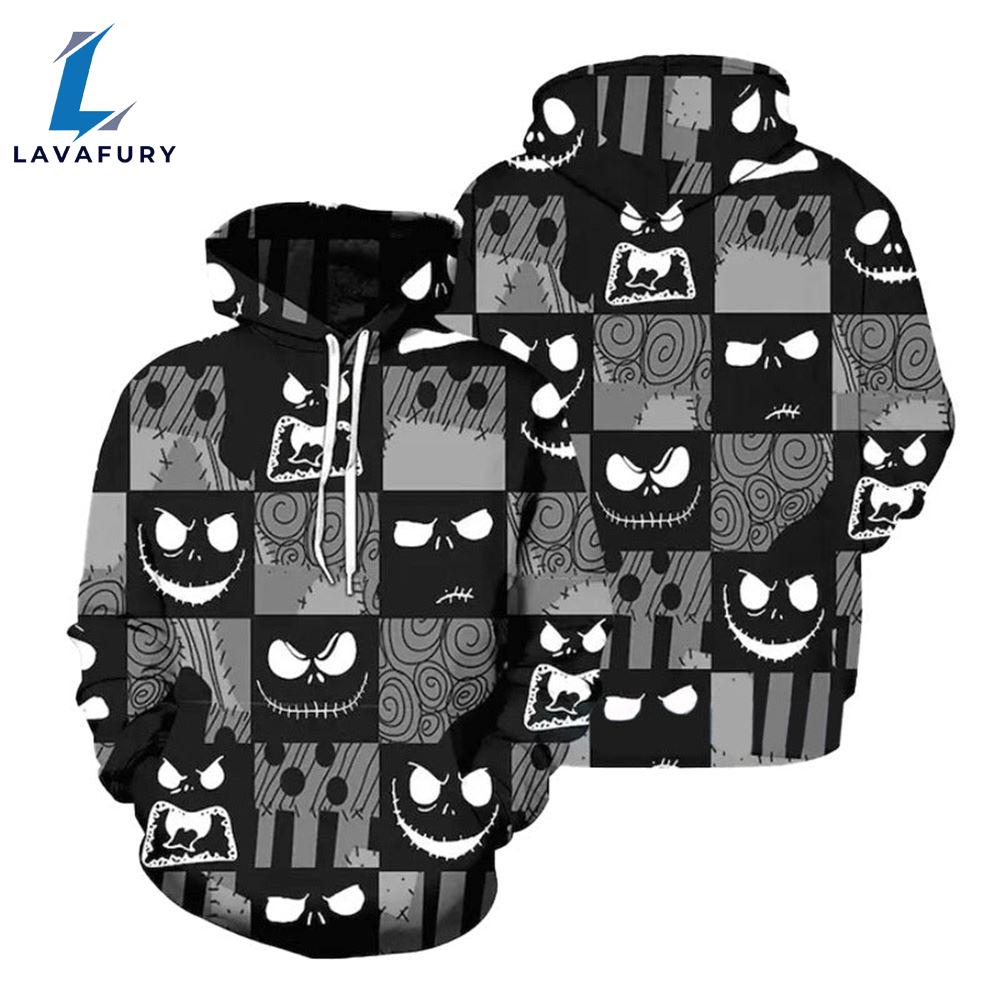 Jack Skellington Christmas's Emotions Hoodie