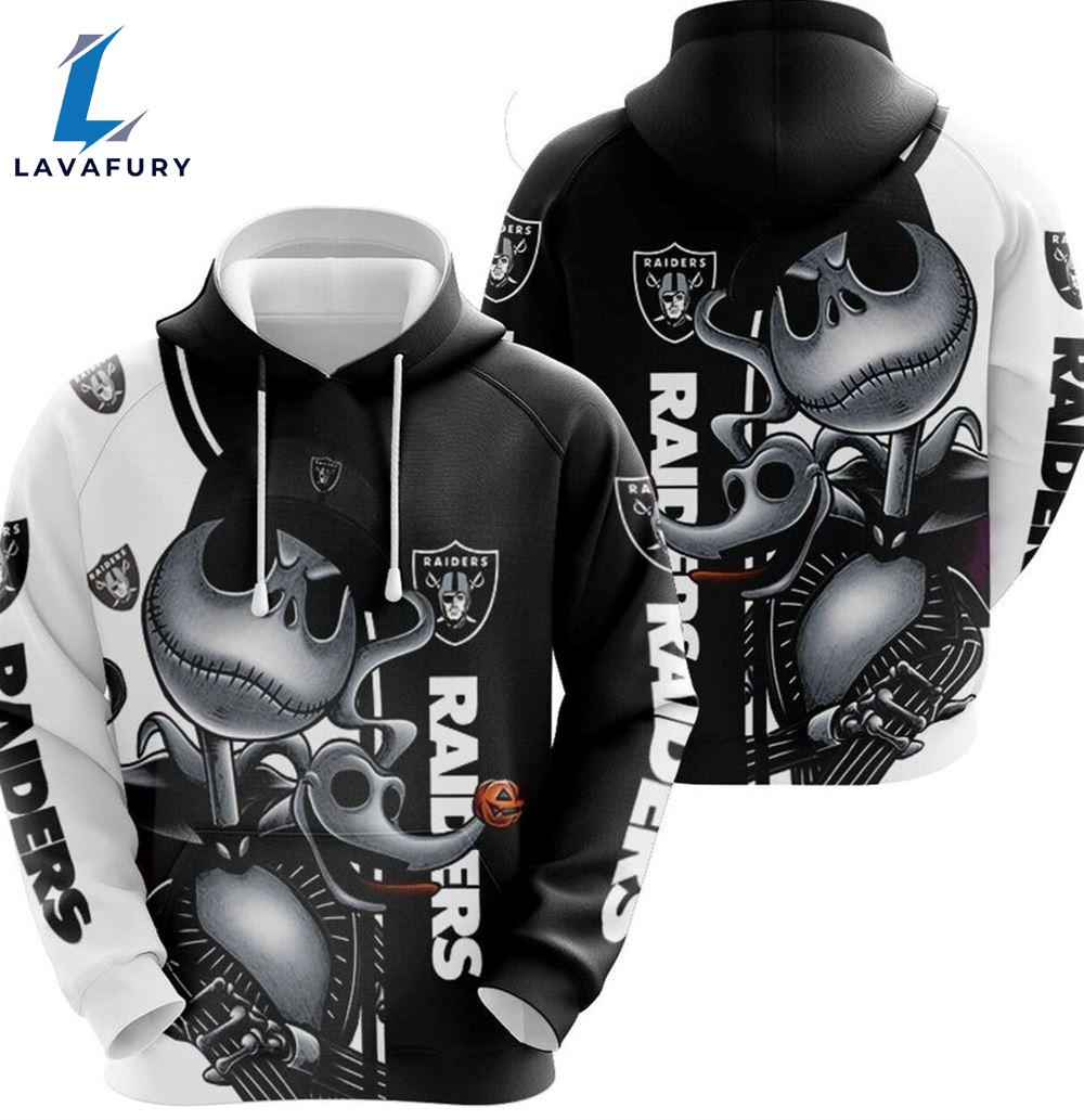 Jack Skellington Las Vegas Raiders - Jack Skellington Hoodie