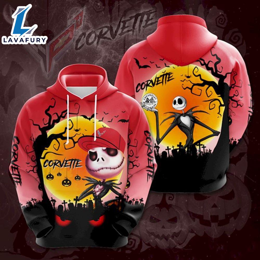 Jack Skellington The Nightmare All Over Printed Custom - Jack Skellington Hoodie