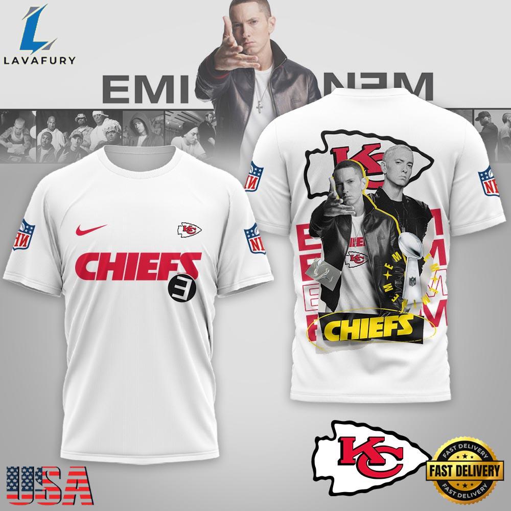 Kansas City Chiefs NFL x Eminem 2026 World Tour T-Shirt