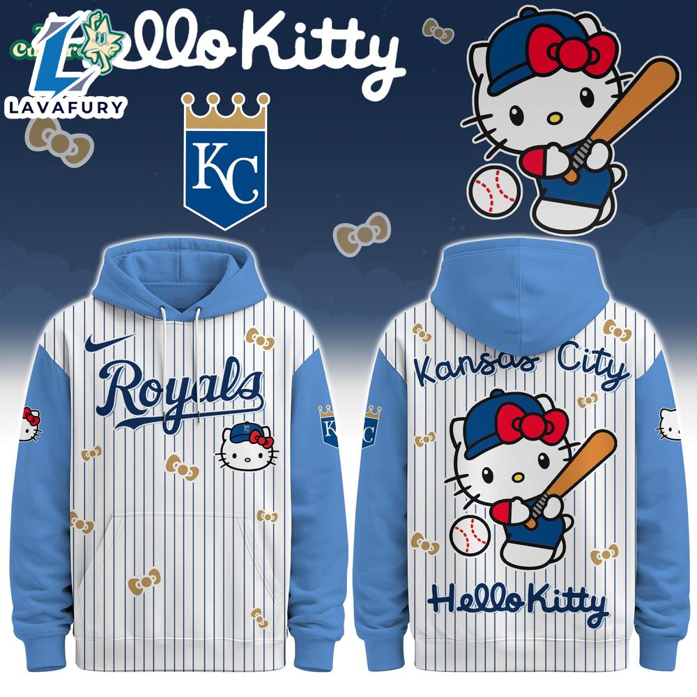 Kansas City Royals Hello Kitty Special Edition Fan Hoodie For Man And