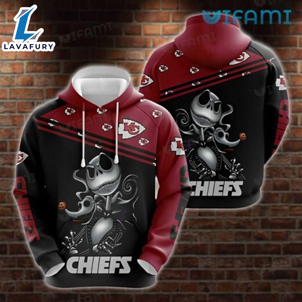 KC Chiefs Hoodie - Jack Skellington Hoodie