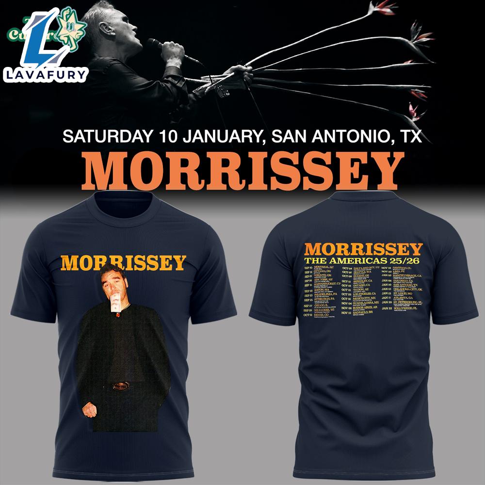 Limited Edition Morrissey Tour 2026 Night TShirt For Man And