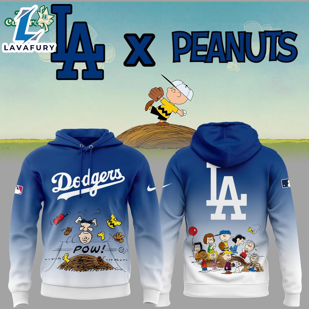 Los Angeles Dodgers x Peanuts Limited Edition Hoodie 2026 For Man And