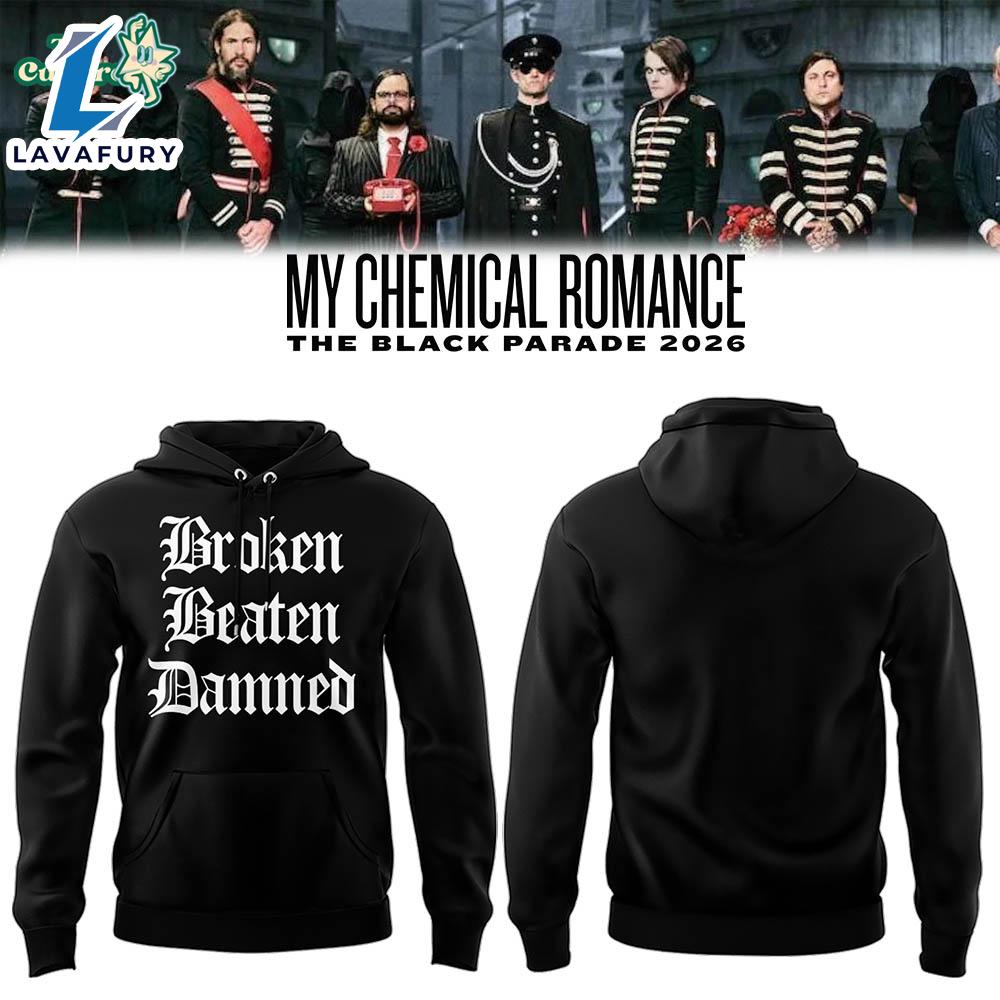 MCR The Black Parade 2026 Tour Hoodie For Man And