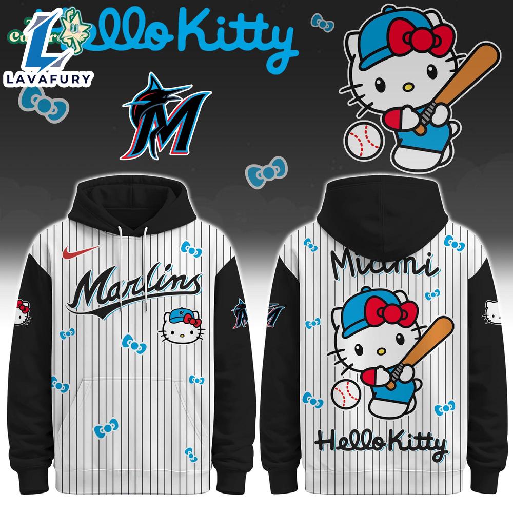 Miami Marlins Hello Kitty Special Edition Fan Hoodie For Man And
