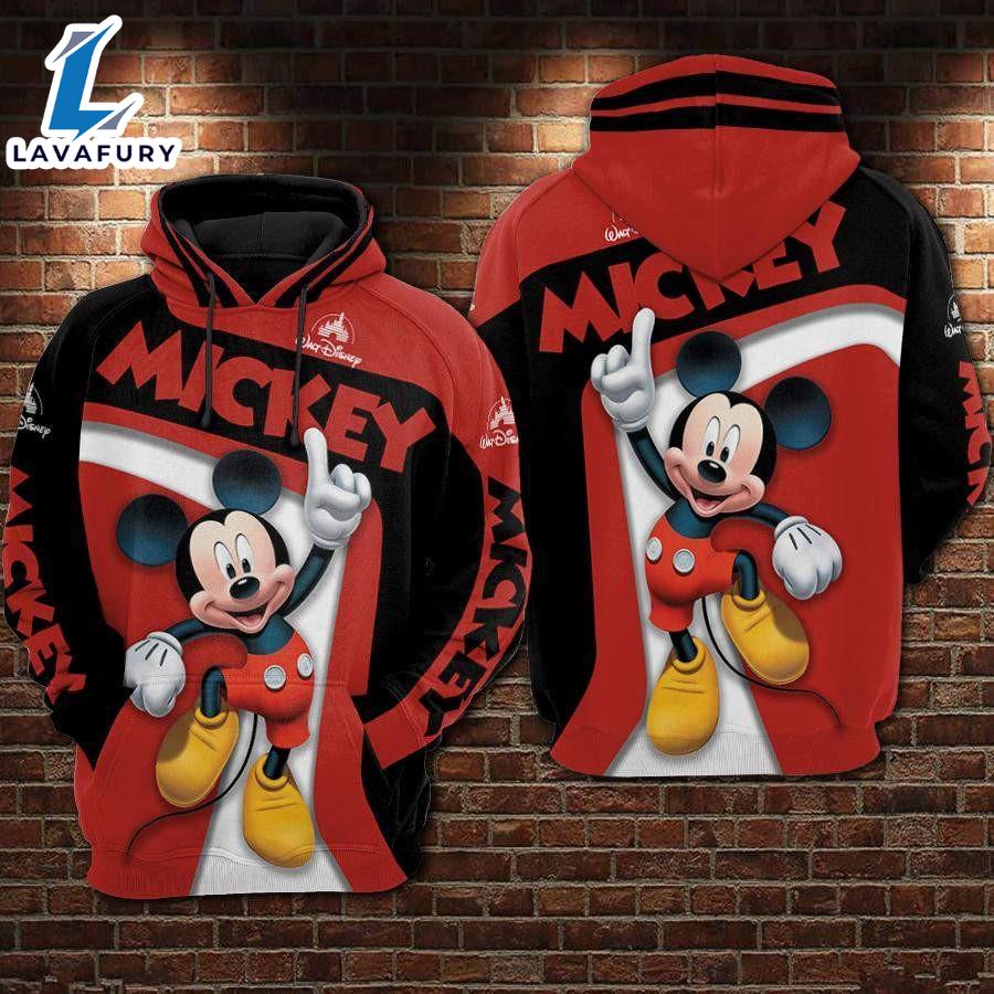 Mickey Mouse Disney, Funny Mickey Ver25 Aop Hoodie - Shirts Gift for Mickey Lovers