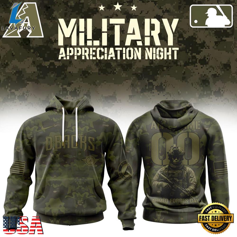 MLB Arizona Diamondbacks Military Appreciation Month T Shirt, Hoodie, Sweatshirt
