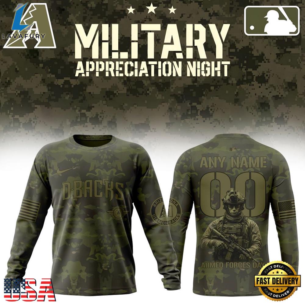 MLB Arizona Diamondbacks Military Appreciation Month T Shirt, Hoodie, Sweatshirt