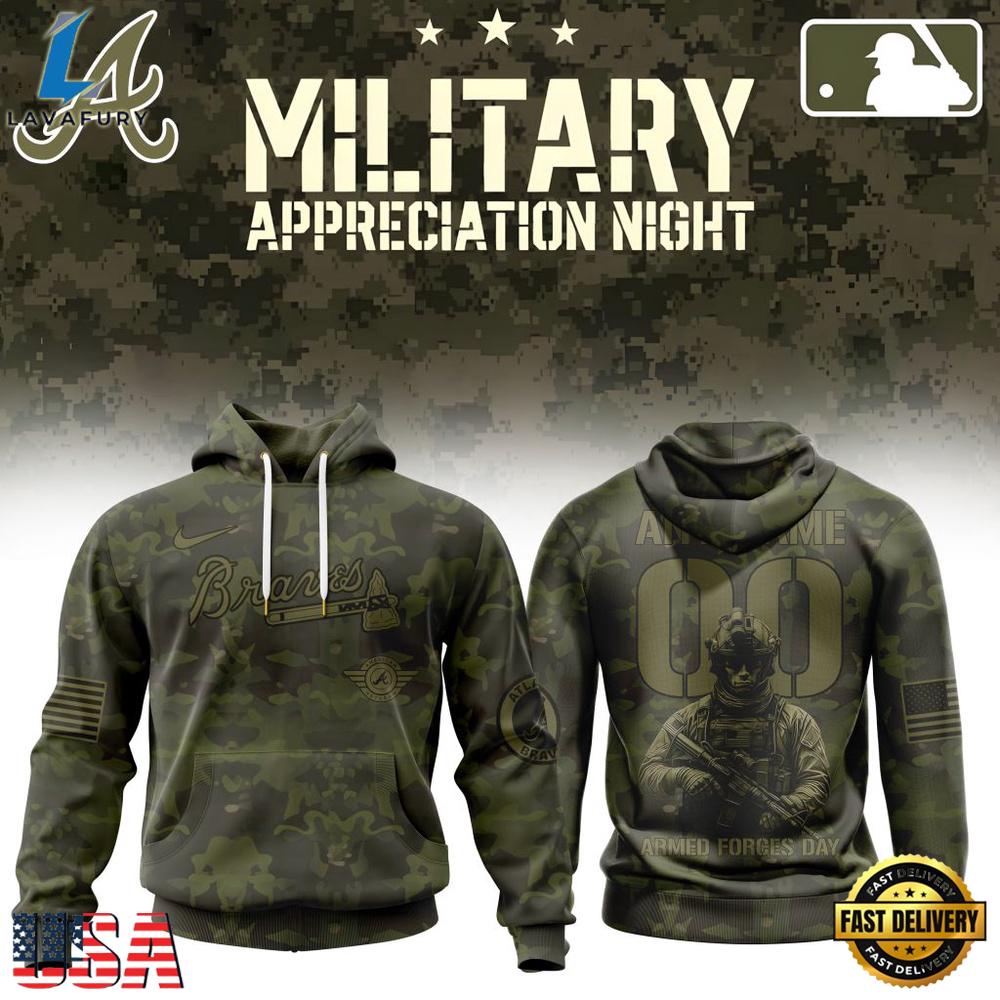 MLB Atlanta Braves Military Appreciation Month T Shirt, Hoodie, Sweatshirt