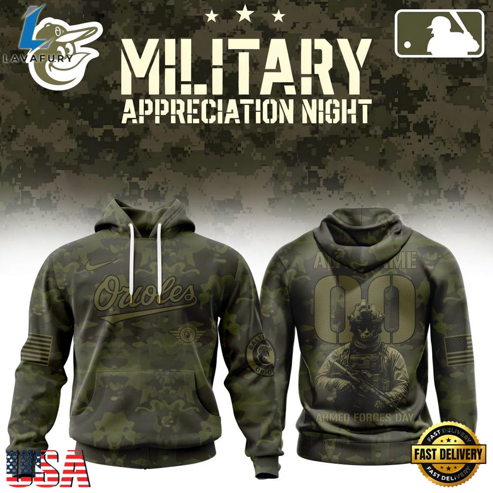 MLB Baltimore Orioles Military Appreciation Month T Shirt, Hoodie, Sweatshirt