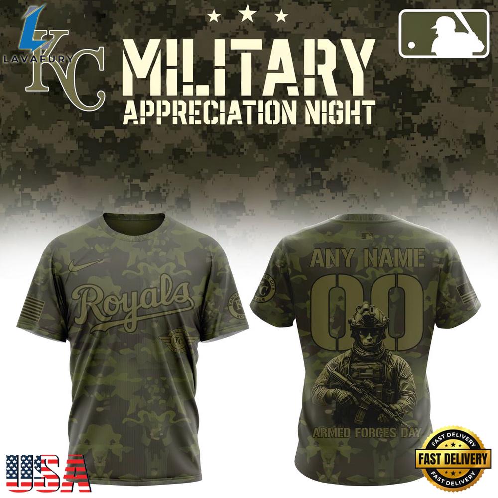 MLB Kansas City Royals Military Appreciation Month T Shirt, Hoodie, Sweatshirt