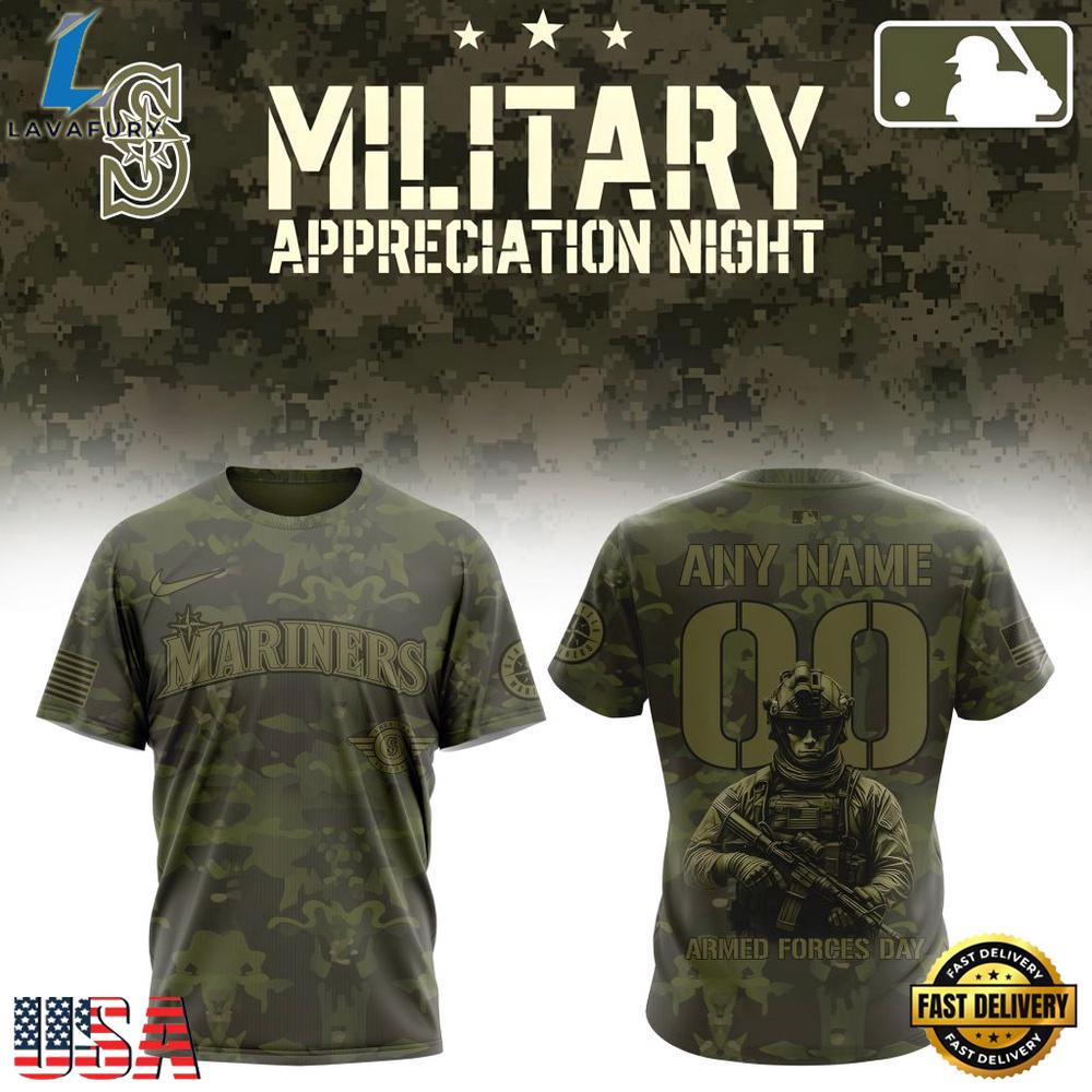 MLB Seattle Mariners Military Appreciation Month T Shirt, Hoodie, Sweatshirt