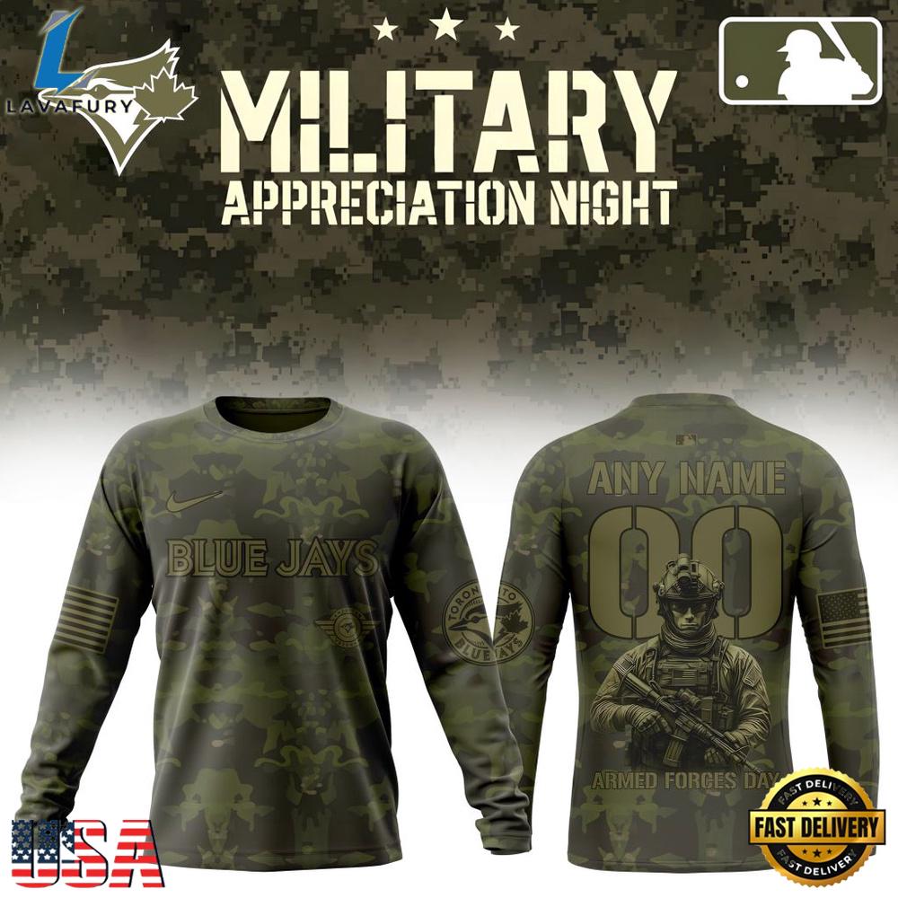 MLB Toronto Blue Jays Military Appreciation Month T Shirt, Hoodie, Sweatshirt