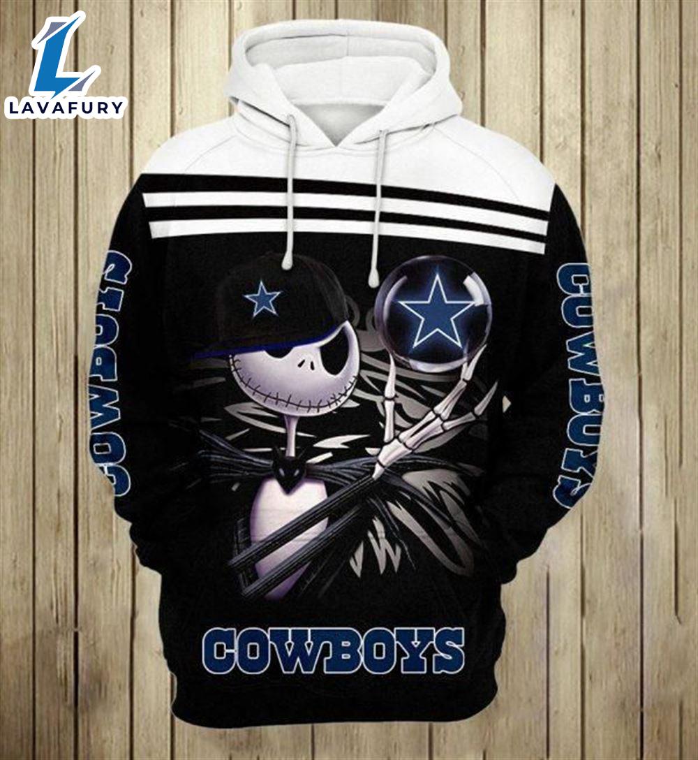 Nfl Dallas Cowboys Jack Skellington - Jack Skellington Hoodie