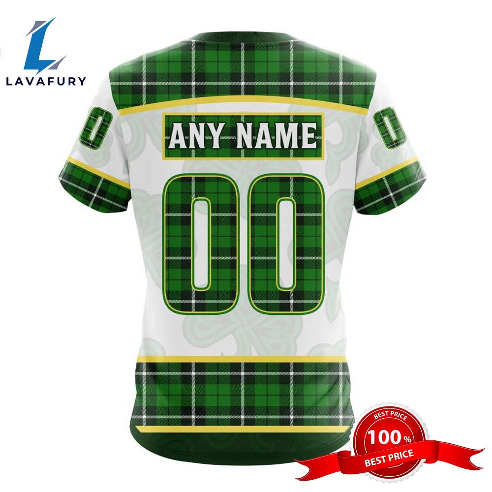 NFL Houston Texans Special Design For St. Patrick Day 3D T-Shirts