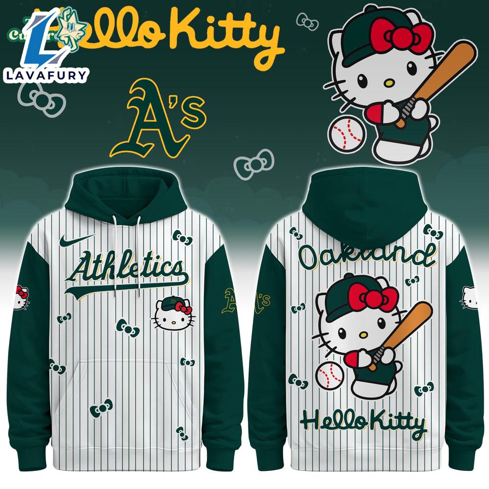 Oakland Athletics Hello Kitty Special Edition Fan Hoodie For Man And